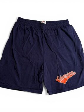 Vintage Clemson Tigers Shorts Navy Medium TNT Trau & Loevner 90s Retro Logo NCAA